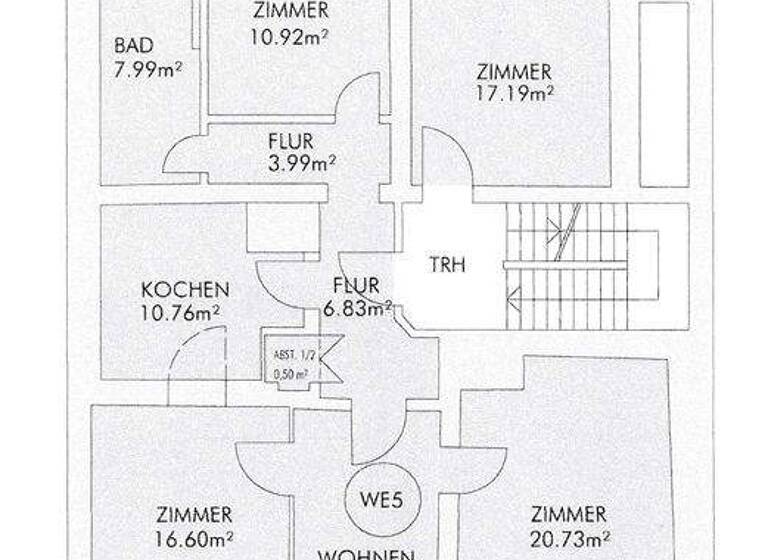 Wohnung zum Kauf 340.000 € 5 Zimmer 110 m² 2. Geschoss Altstadt Passau 94034
