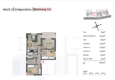 Wohnung zum Kauf 559.000 € 4 Zimmer 90 m² frei ab sofort Otto Wagner Straße 15-21 Wenigenjena - Ort Jena 07749