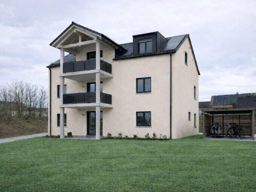 Wohnung zur Miete - Erstbezug 1.065 € 4 Zimmer 83,9 m² 2. Geschoss frei ab 01.06.2026 Brahmsstr. 28 Großmehring 85098