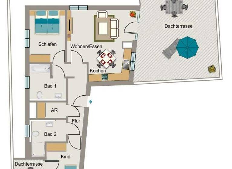 Wohnung zur Miete - Erstbezug 1.237 € 3 Zimmer 98,1 m² frei ab 01.05.2026 Marsbruchstraße 31 Aplerbeck Dortmund 44287