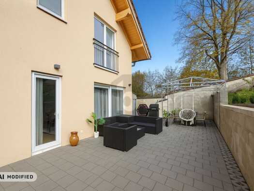 Doppelhaushälfte zum Kauf 699.000 € 5 Zimmer 140 m² 304 m² Grundstück Scheuring Scheuring 86937