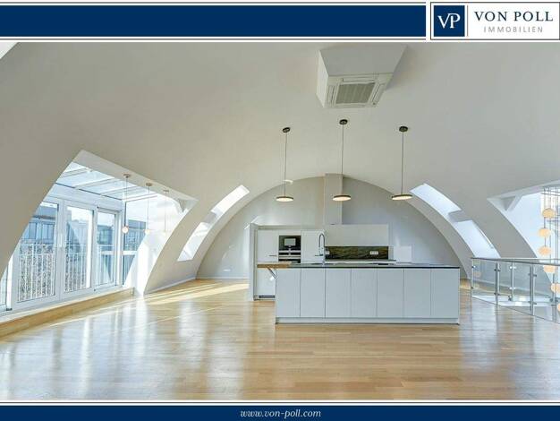 Penthouse zur Miete 3.950 € 4 Zimmer 234 m² 4. Geschoss frei ab sofort Pempelfort Düsseldorf / Pempelfort 40477