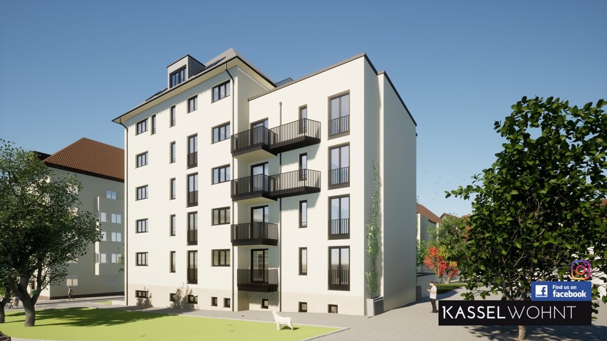 Wohnung zum Kauf 578.000 € 2 Zimmer 82 m²<br/>Wohnfläche 01.01.2026<br/>Verfügbarkeit Kattenstraße Vorderer Westen Kassel 34119