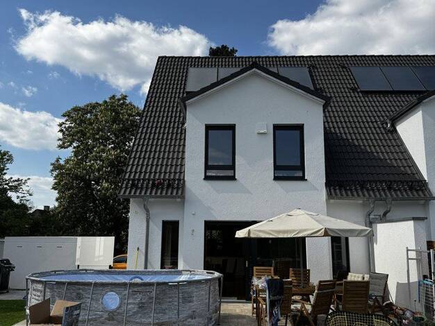 Doppelhaushälfte zum Kauf provisionsfrei 819.000 € 5 Zimmer 137 m² 398 m² Grundstück Heuweg 7 Biburg Diedorf 86420