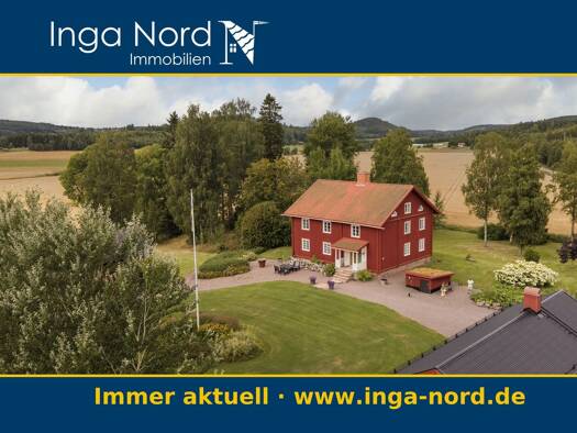 Einfamilienhaus zum Kauf provisionsfrei 980.000 € 7 Zimmer 420 m² 18.000 m² Grundstück Mårbacka 34, 68696 Östra Ömtervik Sunne kommun 68696