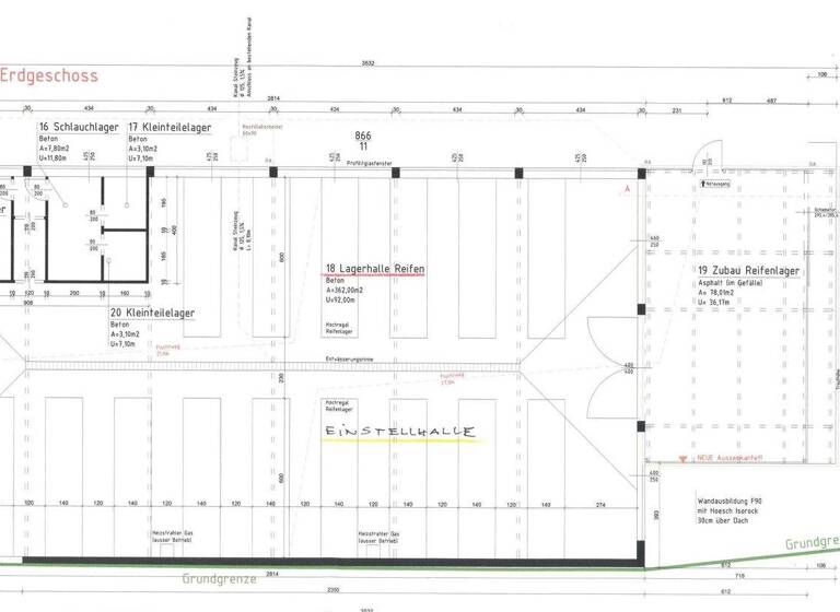Lagerhalle zur Miete 1.600 € 440 m² Lagerfläche Wiener Neustadt 2700