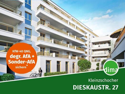 Wohnung zum Kauf - Erstbezug 753.500 € 5 Zimmer 150,7 m² 2. Geschoss Dieskaustraße 27 Kleinzschocher Leipzig 04229