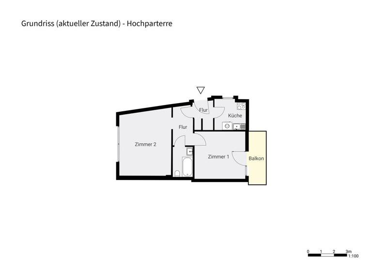 Wohnung zum Kauf 275.000 € 2 Zimmer 51,1 m² Charlottenburg Berlin 14057