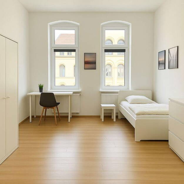 WG-Zimmer zur Miete Wohnen auf Zeit 200 € 14 m² EG Wilhelm-Külz-Str. 6 Nördliche Innenstadt Halle 06108