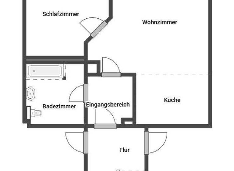 Wohnung zum Kauf 199.000 € 2 Zimmer 60 m² EG Heideweg 20 Grünheide Grünheide (Mark) 15537