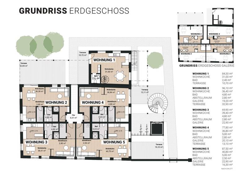 Loft zum Kauf - Erstbezug provisionsfrei 399.000 € 2 Zimmer 74 m² Stadtkern Barth 18356