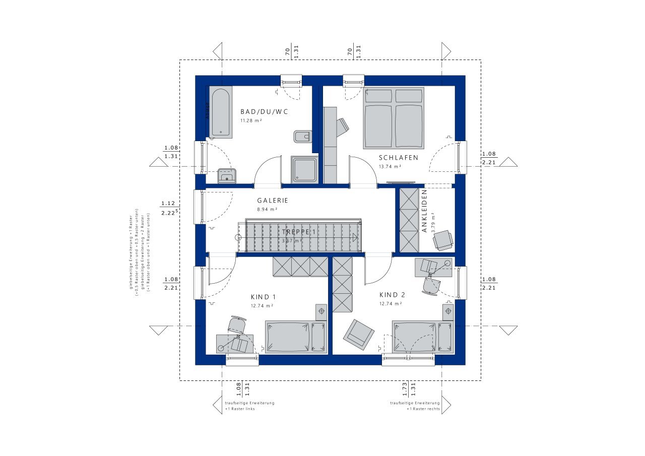 Einfamilienhaus zum Kauf 690.000 € 6 Zimmer 148 m²<br/>Wohnfläche 416 m²<br/>Grundstück Hassloch 67454