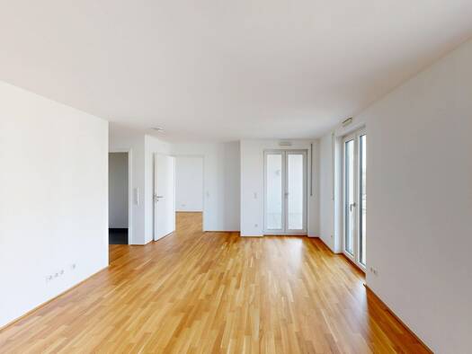 Wohnung zur Miete 1.035 € 2 Zimmer 53,9 m² 1. Geschoss Gravensteiner Platz 4 Preungesheim Frankfurt am Main 60435