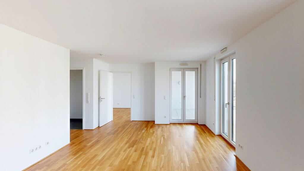 Wohnung zur Miete 1.035 € 2 Zimmer 53,9 m² 1. Geschoss Gravensteiner Platz 4 Preungesheim Frankfurt am Main 60435
