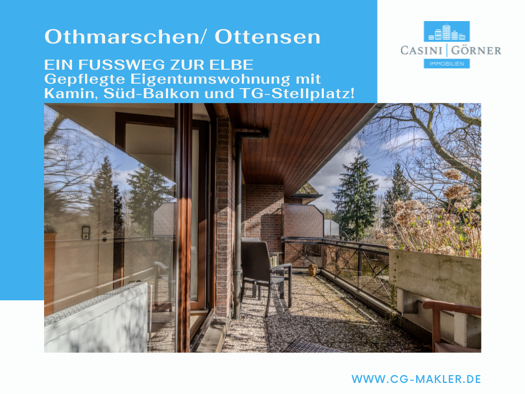 Wohnung zum Kauf 525.000 € 2 Zimmer 67,5 m² 1. Geschoss Othmarschen Hamburg 22605