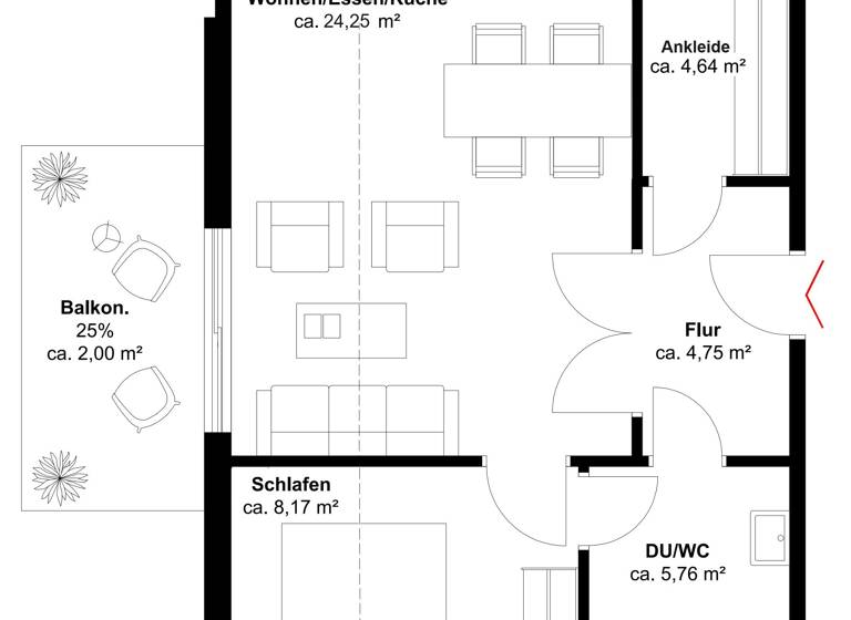 Wohnung zum Kauf 329.000 € 2 Zimmer 50 m²<br/>Wohnfläche Binz Ostseebad Binz 18609
