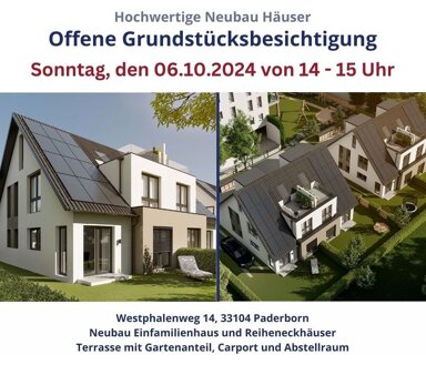 Doppelhaushälfte zum Kauf provisionsfrei 533.500 € 6 Zimmer 135 m² 256 m² Grundstück Bad Lippspringe 33175