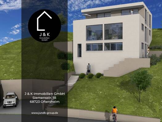 Einfamilienhaus zum Kauf - Erstbezug provisionsfrei 1.390.000 € 7 Zimmer 274,7 m² 839 m² Grundstück Zum Buchenhain 5 Schriesheim 69198