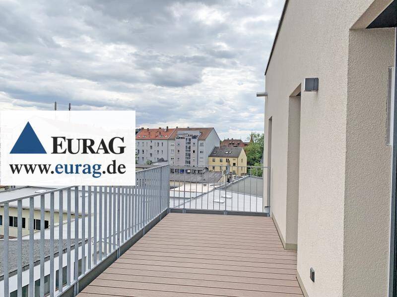 N-St. Leonhard: Erstbezug! Attraktive, helle 3-Zi-Whg (4. OG) mit EBK, Balkon, Aufzug, TG-SP – Nürnberg – Bild 1 von 7