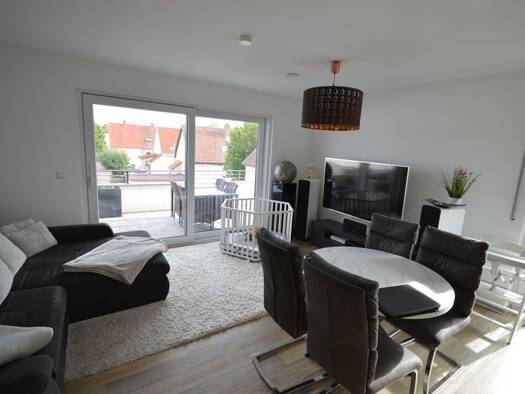 Penthouse zur Miete 1.300 € 4 Zimmer 105 m² Geschoss 3/3 Bad Saulgau Bad Saulgau 88348