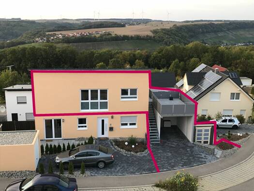 Wohnung zur Miete 1.140 € 3,5 Zimmer 91 m² Geschoss 1/3 frei ab 01.09.2026 Abt-Knittel-Straße Niedernhall 74676