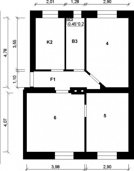 Wohnung zur Miete 377 € 3 Zimmer 58 m²<br/>Wohnfläche EG<br/>Geschoss Rosenthalstraße 2a Nicolaiplatz Magdeburg 39124