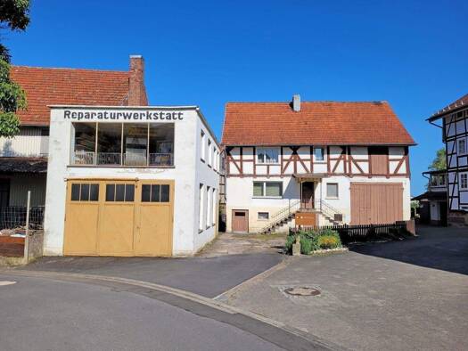 Einfamilienhaus zum Kauf 65.000 € 4 Zimmer 120 m² 602 m² Grundstück Ringstraße 9 Aua Neuenstein 36286