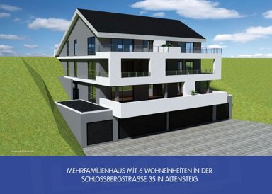 Wohnung zur Miete 1.050 € 3 Zimmer 85,4 m² 1. Geschoss Schloßbergstraße 35 Altensteig Altensteig 72213