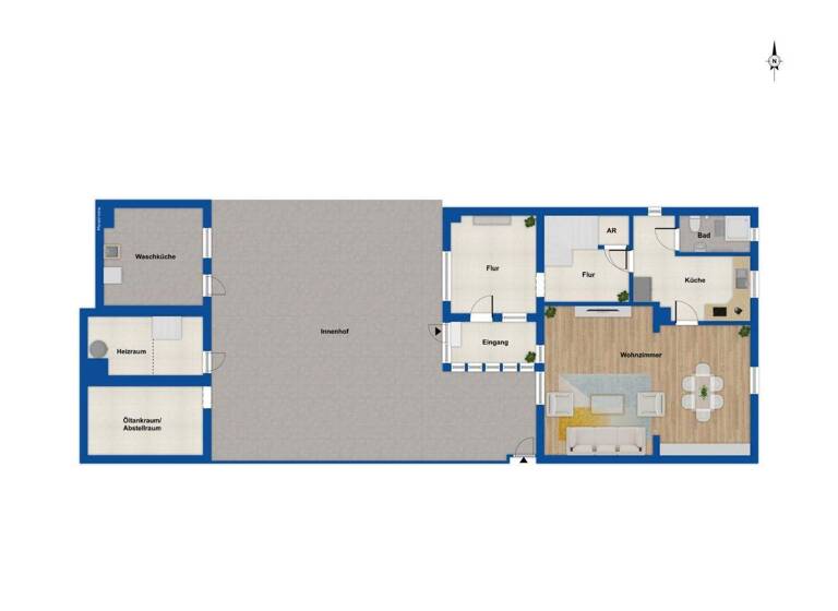 Einfamilienhaus zum Kauf 149.904 € 4 Zimmer 125,5 m² 833 m² Grundstück Braunsbedra 06242