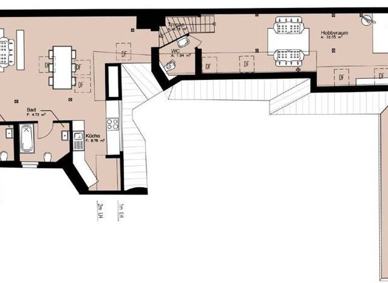Wohnung zum Kauf 1.300.000 € 4 Zimmer 148 m²<br/>Wohnfläche Dachgeschoss, 6.<br/>Geschoss Duisburger Straße 13 Wilmersdorf Berlin 10707
