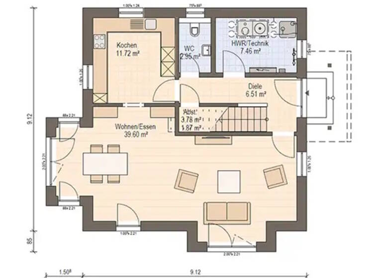 Einfamilienhaus zum Kauf - Neubau 689.000 € 5 Zimmer 138 m²<br/>Wohnfläche 400 m²<br/>Grundstück Stoffen Stoffen 86932