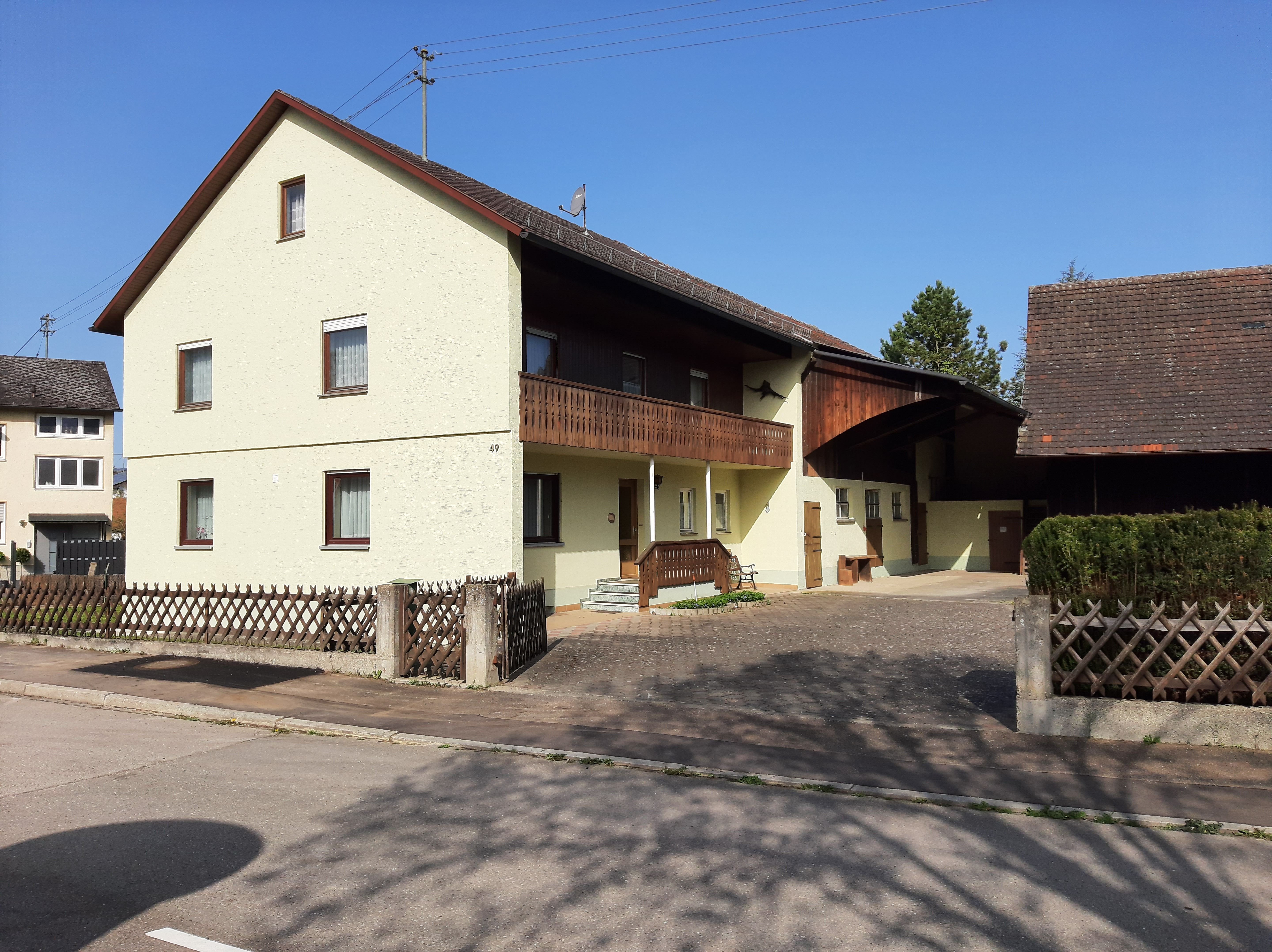 Bauernhaus zur Versteigerung 299.000 € 6 Zimmer 130 m²<br/>Wohnfläche 1.291 m²<br/>Grundstück ab sofort<br/>Verfügbarkeit Bahnhofstraße 49 Offingen Offingen 89362