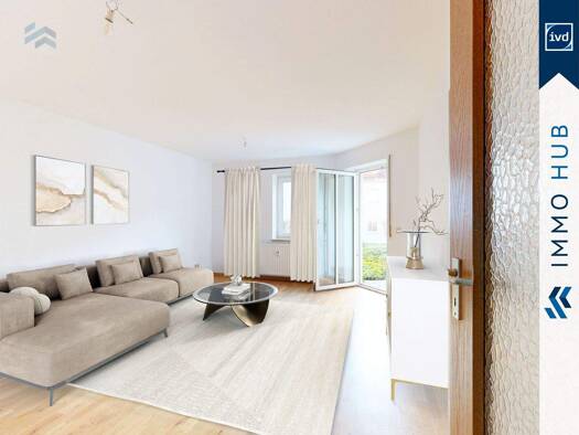 Terrassenwohnung zum Kauf 150.000 € 3 Zimmer 64 m² EG Wahren Leipzig 04159