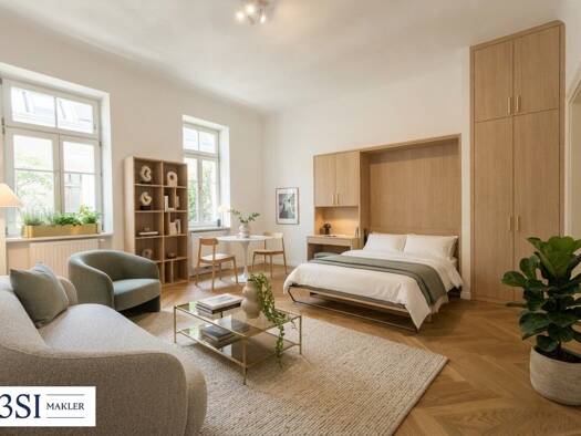 Wohnung zum Kauf 315.000 € 1 Zimmer 43 m² 3. Geschoss Halbgasse 20 Wien 1070