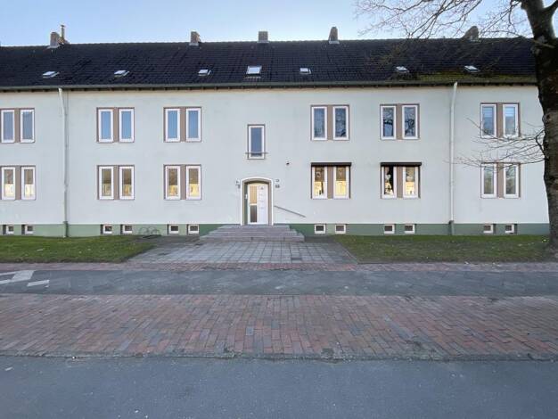 Wohnung zur Miete 409 € 3 Zimmer 59,2 m² EG Preußenstraße 6a Fedderwardergroden Wilhelmshaven 26388