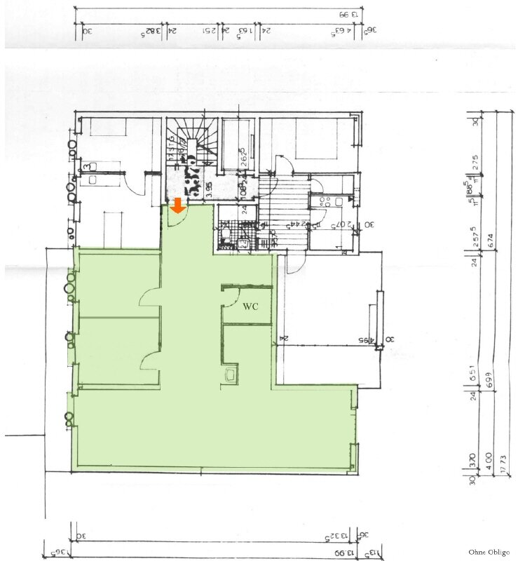 Büro-/Praxisfläche zur Miete 1.470 € 105 m²<br/>Bürofläche Beuel-Zentrum Bonn 53225