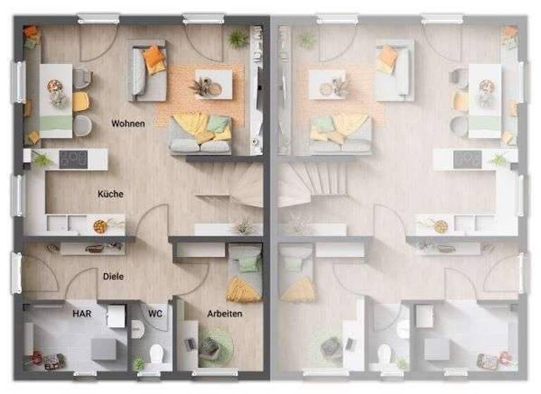 Doppelhaushälfte zum Kauf - Erstbezug provisionsfrei 345.640 € 5 Zimmer 118 m² 316 m² Grundstück Bad Belzig Belzig 14806