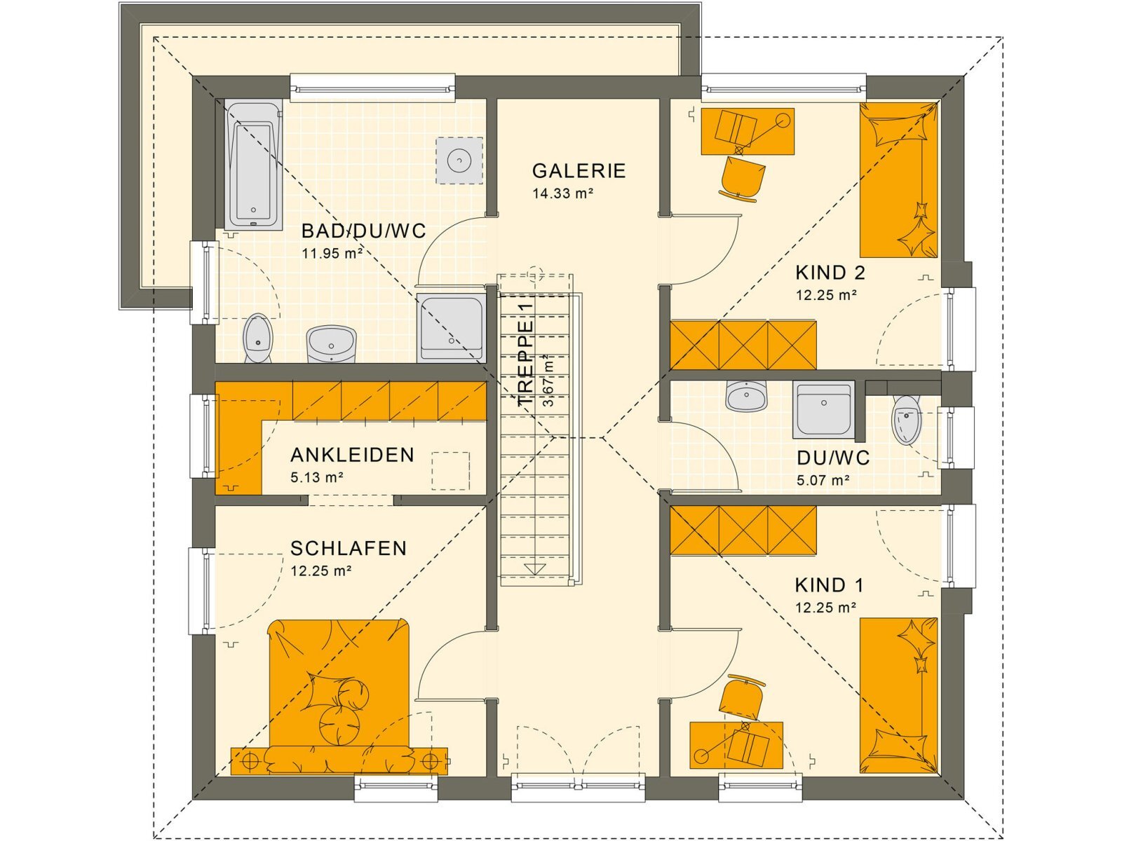 Einfamilienhaus zum Kauf provisionsfrei 429.900 € 5 Zimmer 154 m²<br/>Wohnfläche 1.250 m²<br/>Grundstück Eckersbach Siedlung Zwickau 08066