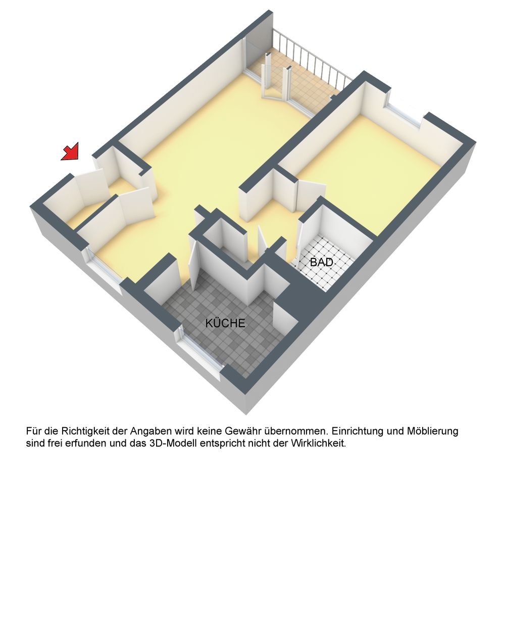 Wohnung zur Miete 401 € 2 Zimmer 58,9 m²<br/>Wohnfläche 2.<br/>Geschoss 01.06.2025<br/>Verfügbarkeit Don-Bosco-Str. 46 St. Sebastian Amberg 92224