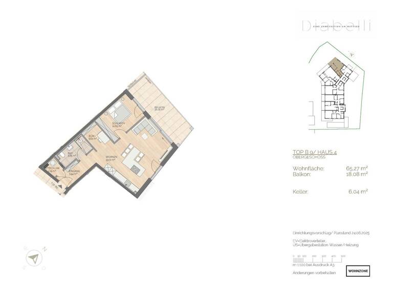 Wohnung zum Kauf - Erstbezug 634.000 € 2,5 Zimmer 65,3 m² 1. Geschoss Mattsee 5163