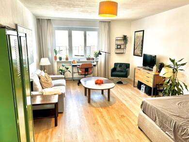 Wohnung zur Miete 550 € 1 Zimmer 48 m² Geschoss 3/4 frei ab sofort Stadtmitte Neu-Ulm 89231