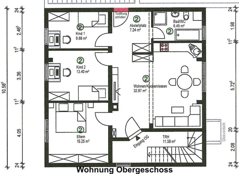 Wohnung zum Kauf 347.000 € 4 Zimmer 89 m² Niederstaufen Sigmarszell / Niederstaufen 88138