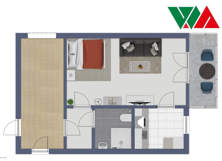 Wohnung zur Miete 220 € 1 Zimmer 33,9 m²<br/>Wohnfläche 4.<br/>Geschoss Bruno-Beye-Ring 1 Neu Olvenstedt Magdeburg 39130