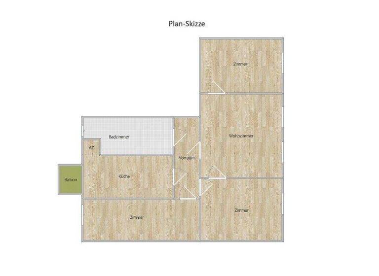 Wohnung zur Miete 813 € 4 Zimmer 88 m² 1. Geschoss Hafnerriegel Jakomini Graz 8010