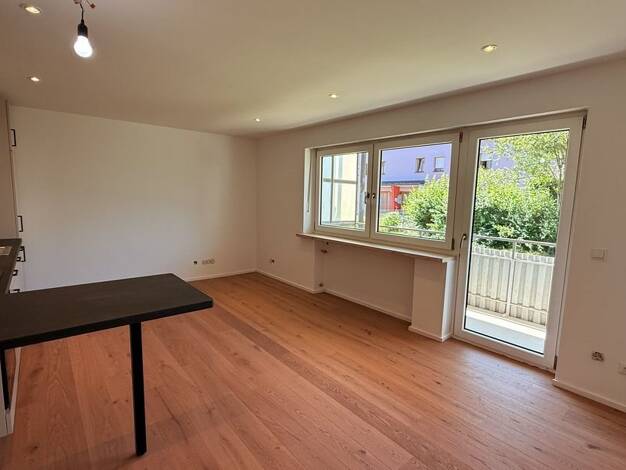 Wohnung zur Miete 695 € 1 Zimmer 33,4 m² EG frei ab sofort Dürerstraße 1 Mühldorf Mühldorf a.Inn 84453