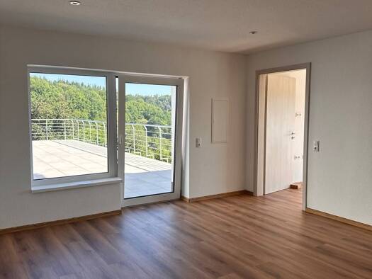 Terrassenwohnung zur Miete 478 € 2 Zimmer 47,6 m² Geschoss 3/4 frei ab 15.10.2026 Am Fahlenberg 53 Helmarshausen Bad Karlshafen 34385