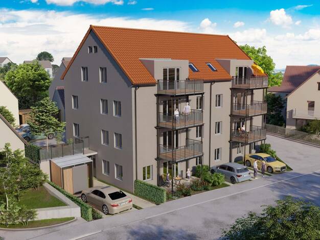 Wohnung zum Kauf - Erstbezug provisionsfrei 283.500 € 3 Zimmer 86,4 m² Ostheim Westheim 91747