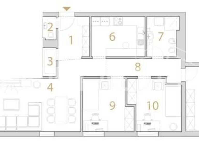 Wohnung zum Kauf 433.072 € 4 Zimmer 103 m² 2. Geschoss Kraljevica