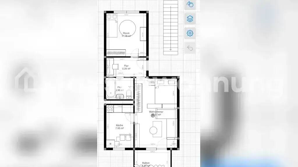 Wohnung zur Miete Tauschwohnung 400 € 2 Zimmer 48 m² 5. Geschoss Lichtenberg Berlin 10317
