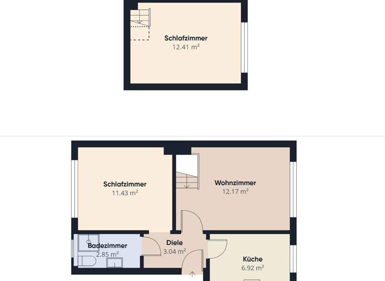 Wohnung zum Kauf 119.900 € 3 Zimmer 50 m² EG Lindenhof Bremen 28237
